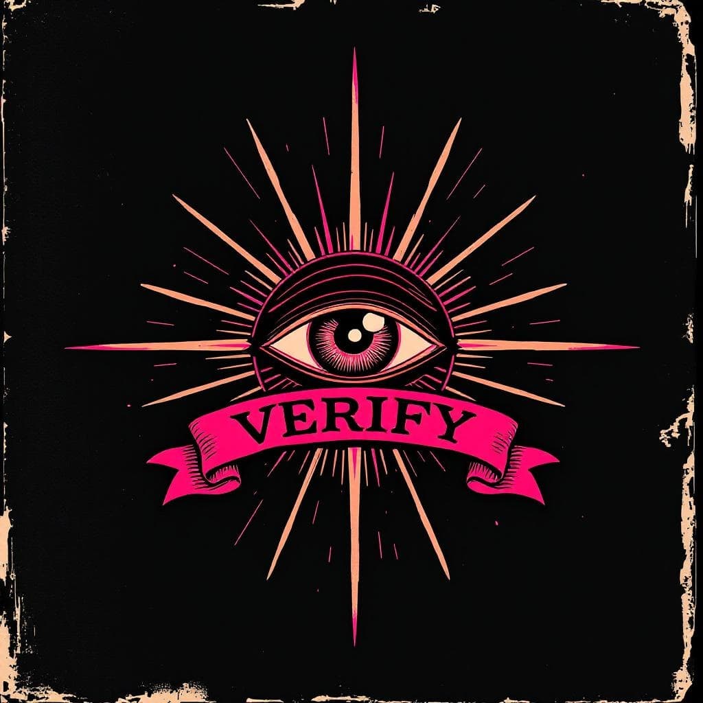 Verify flash art